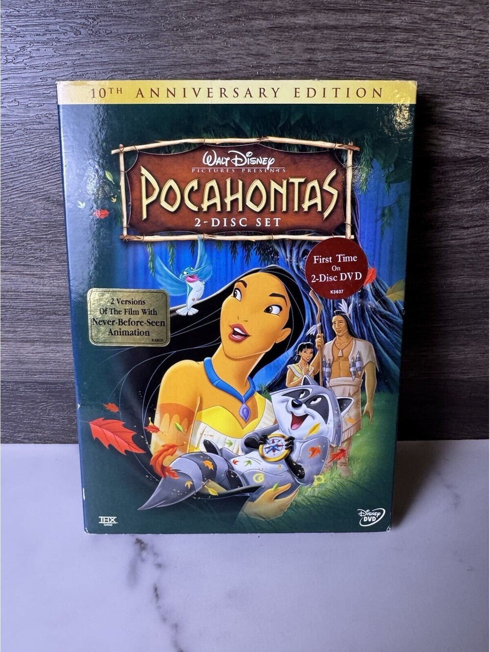 Pocahontas 2-Disc Set 10th anniversary edition Like New B2G1FREE